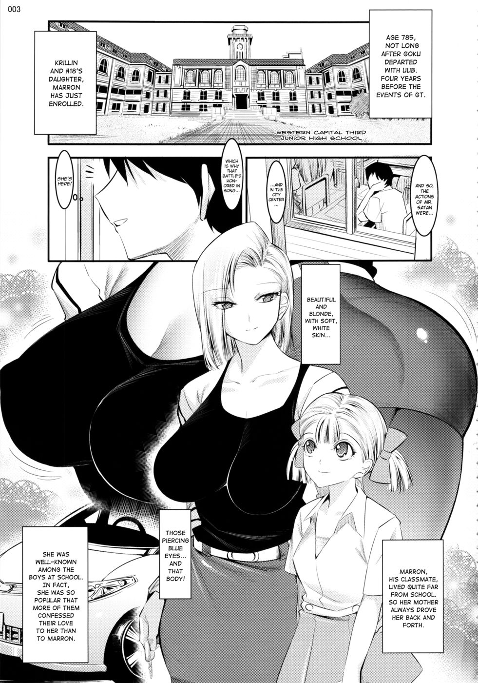 Hentai Manga Comic-Tender First Time With Android 18-Read-2